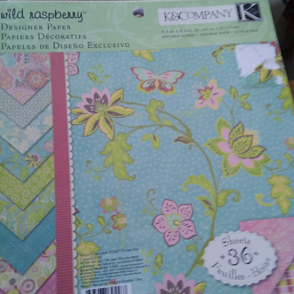 Scrapbook paper